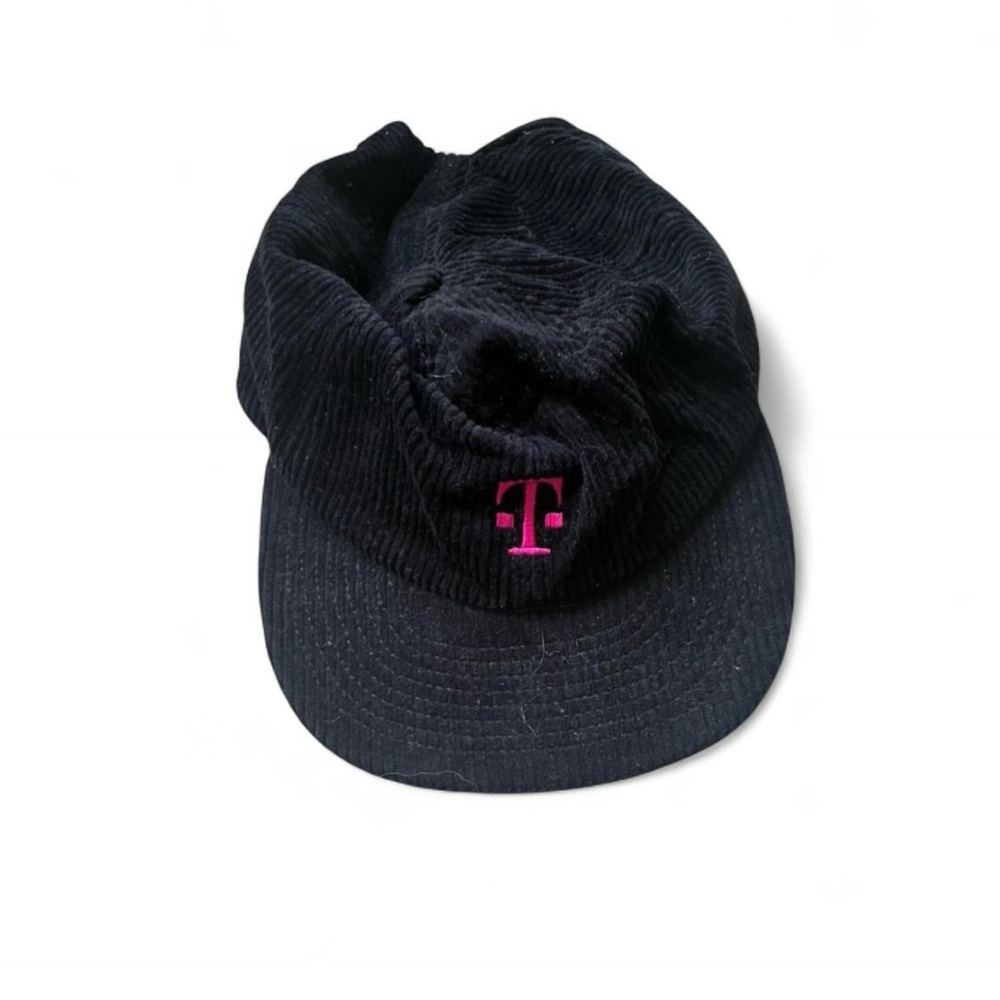 T-Mobile Black Corduroy Cap